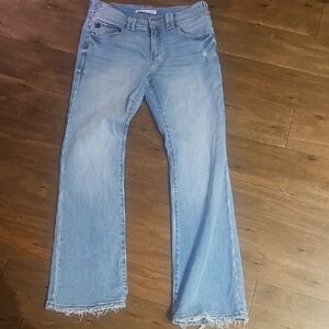 Classic Light Blue Flare Jeans